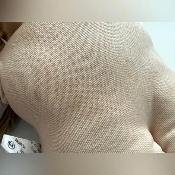 Vintage Cabbage Patch Kids Doll with Butterscotch Hair and Blue Eyes - Picture 12 of 13